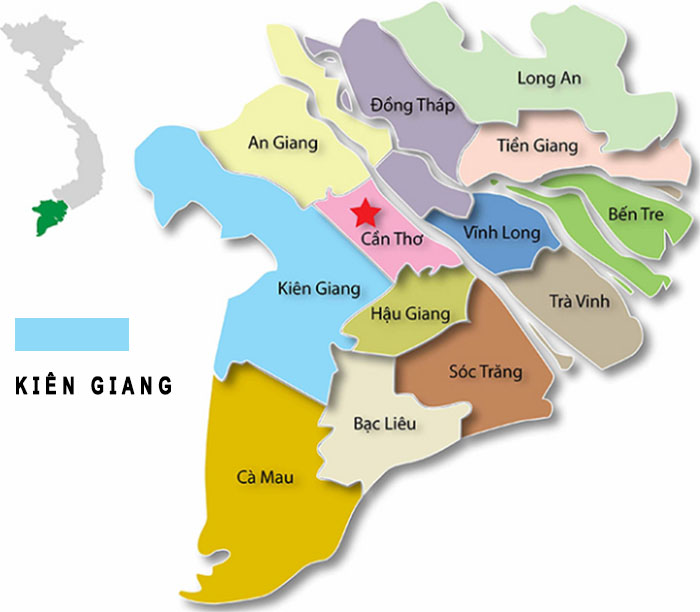 kiên giang giáp tỉnh nào