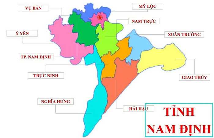 nam định có bao nhiêu huyện