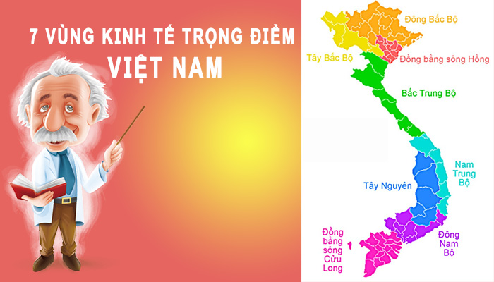 7 vùng kinh tế việt nam