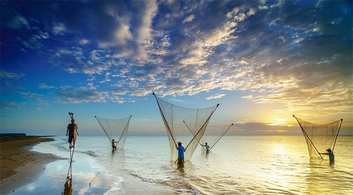 biển ba động trà vinh