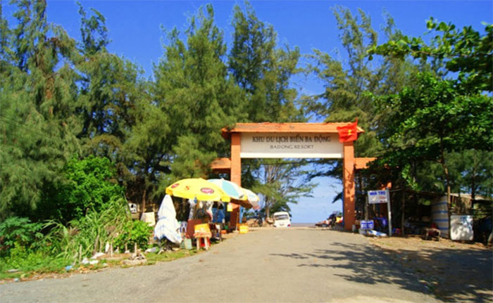 đường đến biển ba động trà vinh
