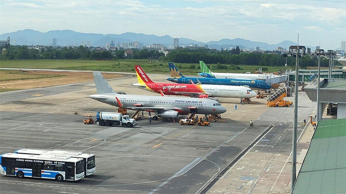 sân bay vinh đi những nước nào