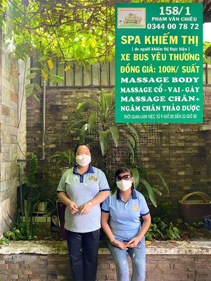 Massage Khiếm Thị - Blind Massage | Xe Bus Yêu Thương