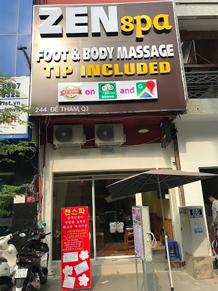 Địa chỉ Massage Zen Spa - Foot and Body