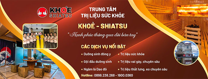 thông tin Trung Tâm Bấm Huyệt Trị Liệu Khỏe Shiatsu